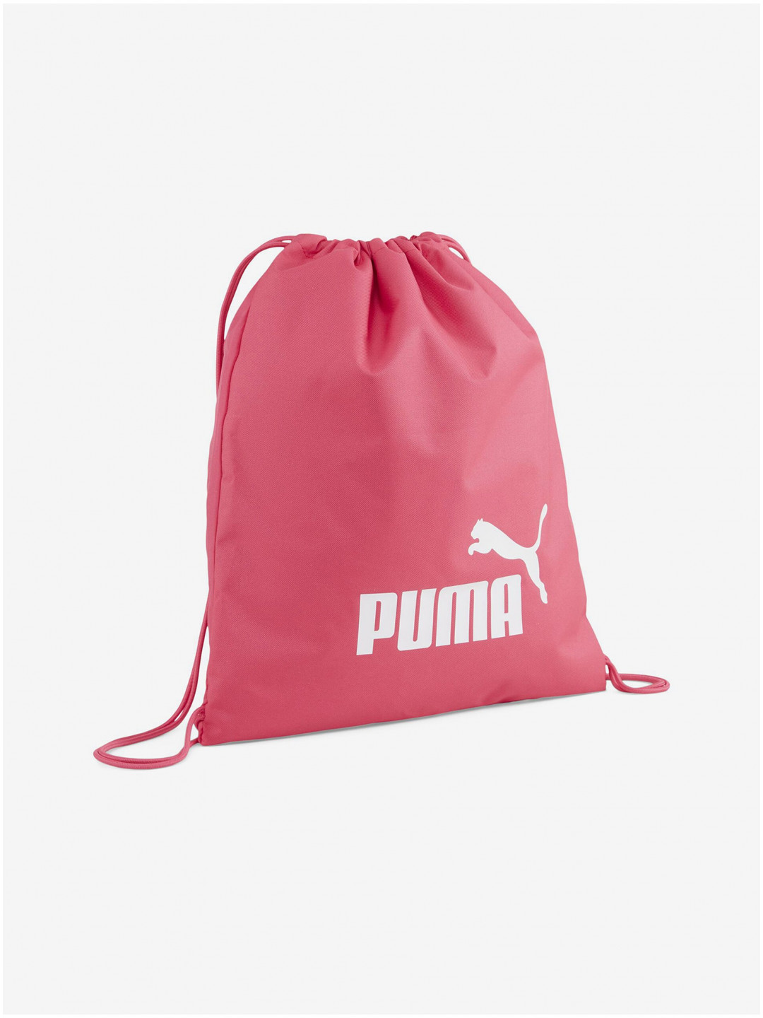 Růžový dámský sportovní vak Puma Phase Gym Sack
