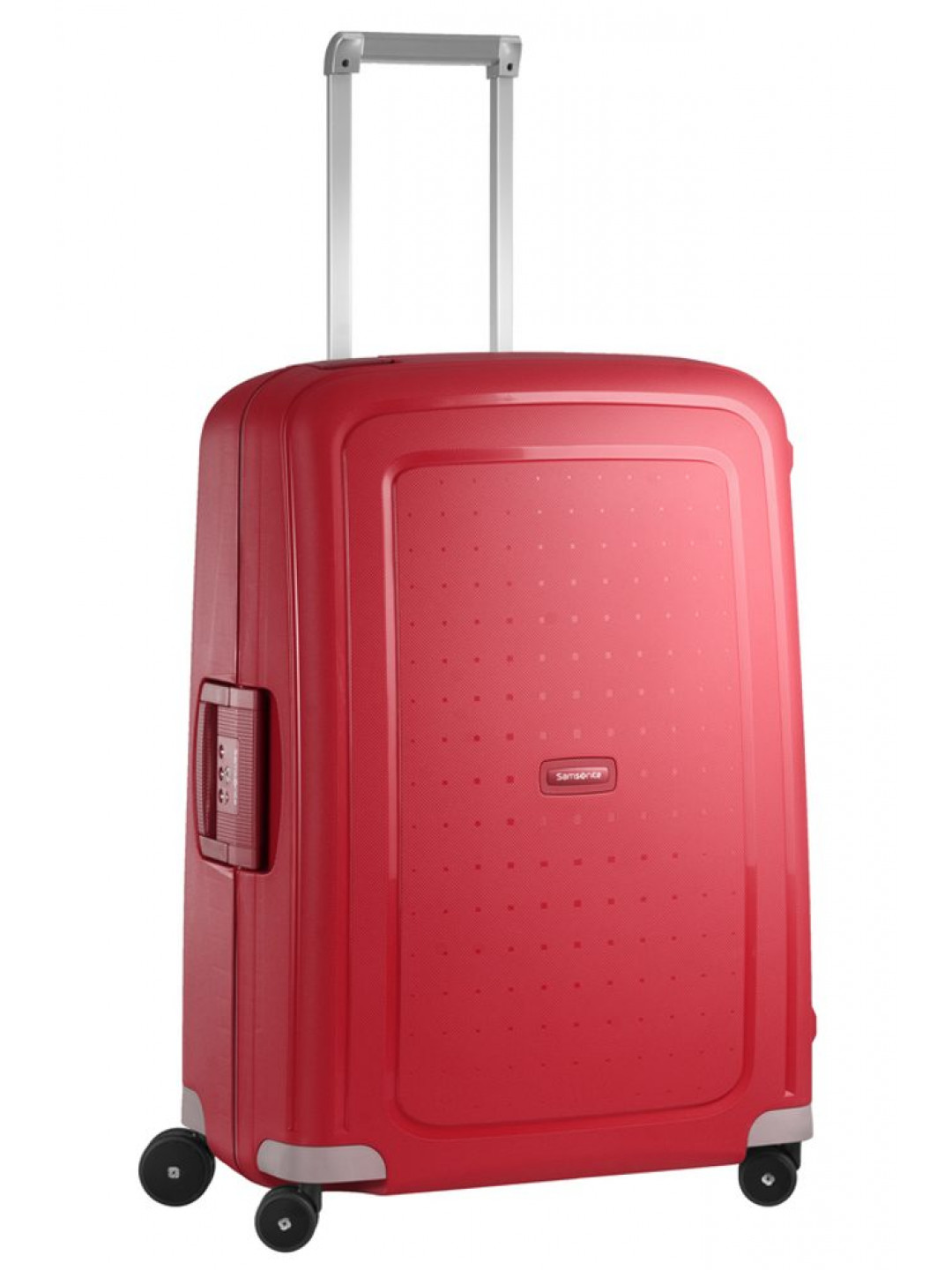 Samsonite Cestovní kufr S Cure Spinner 70 l – červená