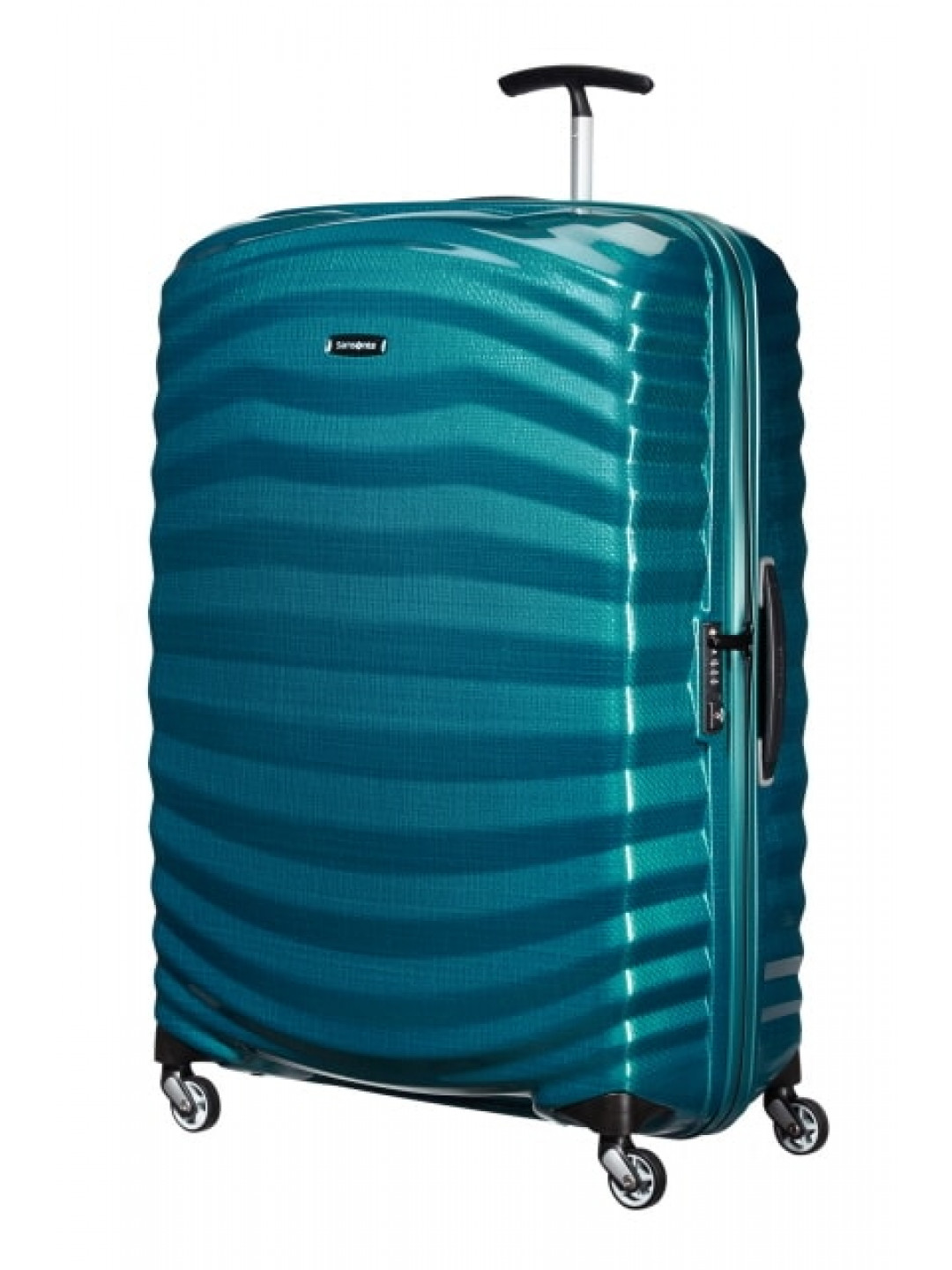 Samsonite Cestovní kufr Lite-Shock Spinner 124 l – modrá