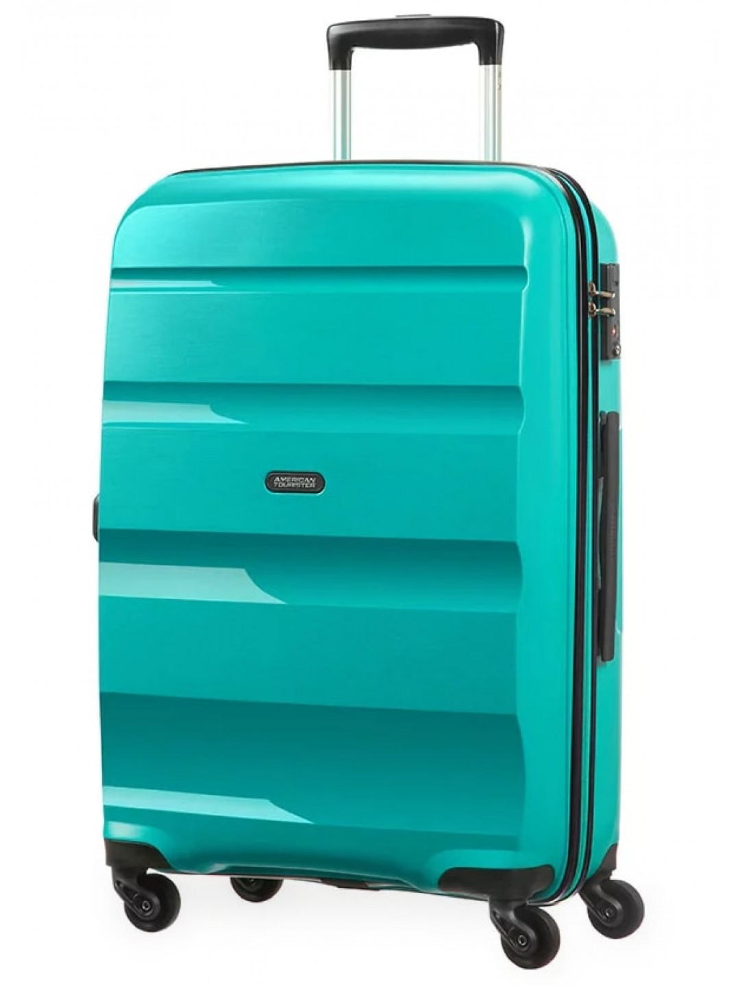 American Tourister Cestovní kufr Bon Air Spinner 57 5 l – tyrkysová