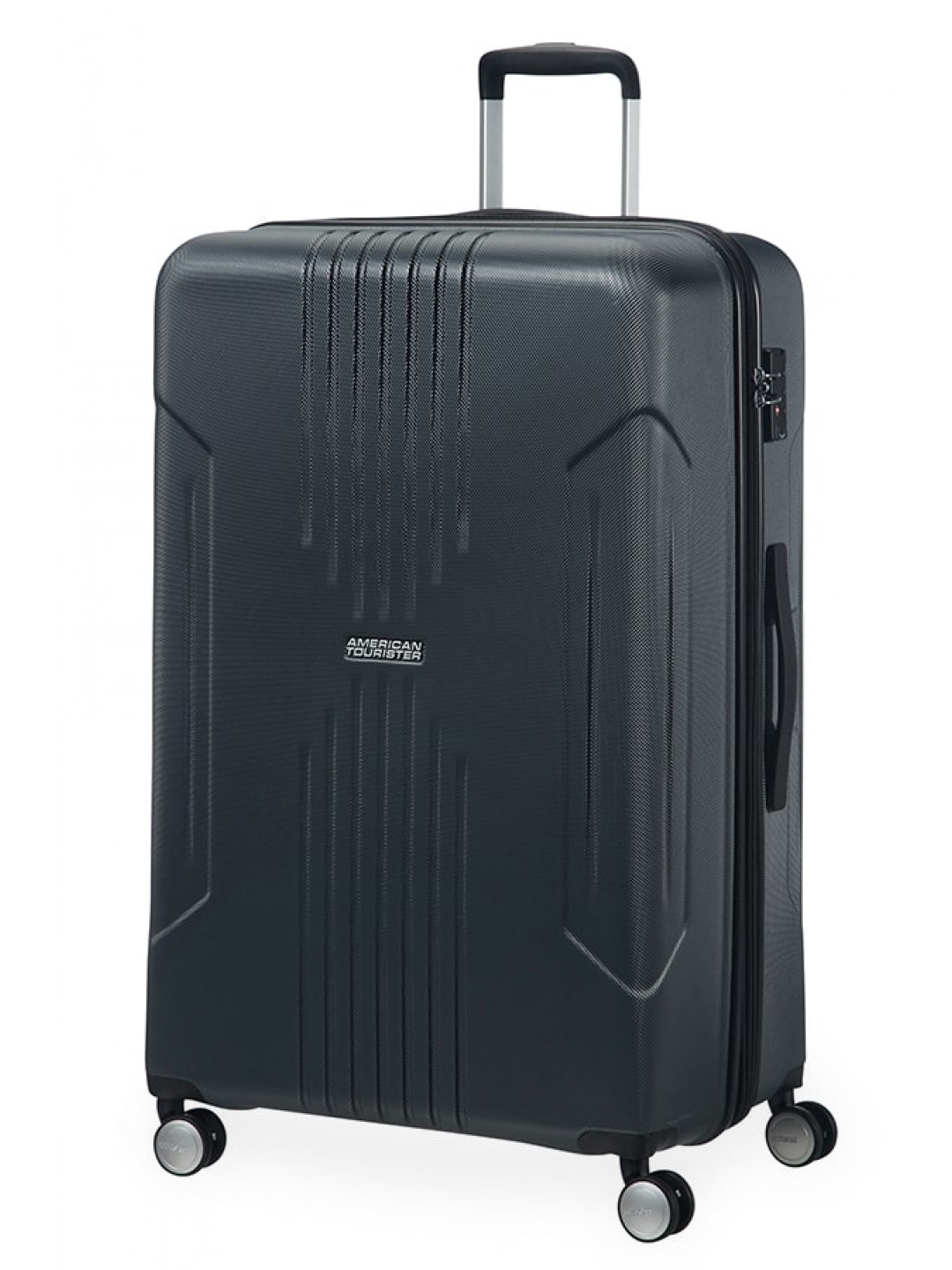 American Tourister Cestovní kufr Tracklite Spinner EXP 105 120 l – černá