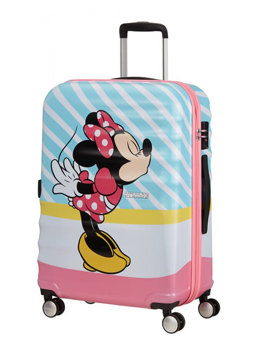 American Tourister Cestovní kufr Wavebreaker Disney Spinner 64 l – multicolor