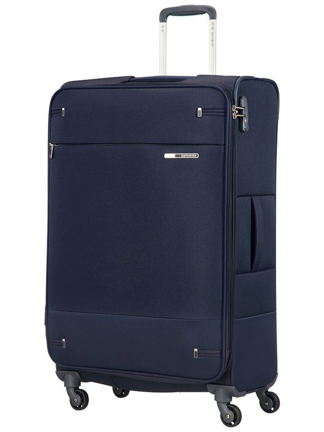Samsonite Látkový cestovní kufr Base Boost EXP 105 112 5 l – tmavě modrá
