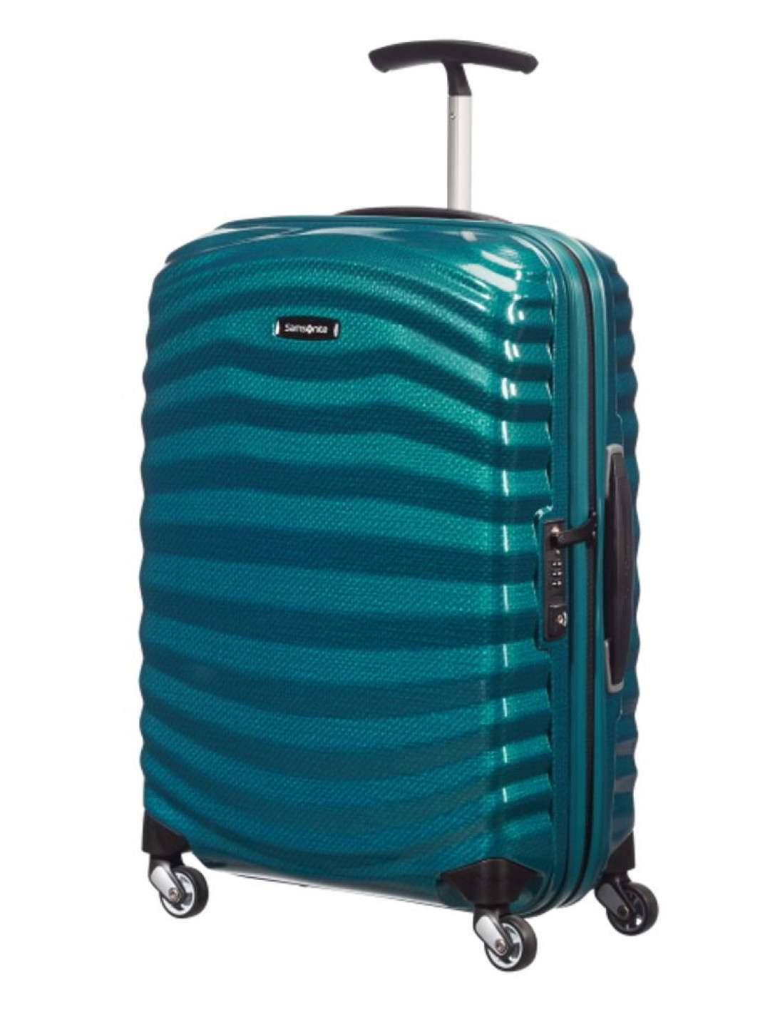 Samsonite Kabinový cestovní kufr Lite-Shock Spinner 36 l – modrá