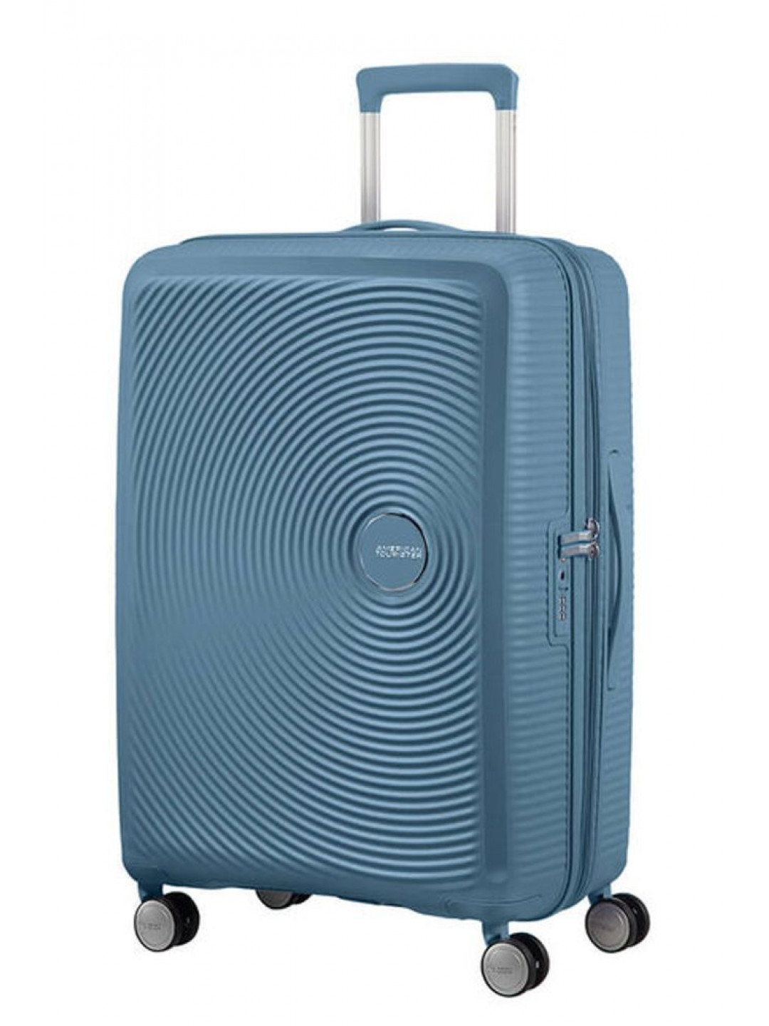 American Tourister Cestovní kufr Soundbox Spinner EXP 71 5 81 l – matná modrá