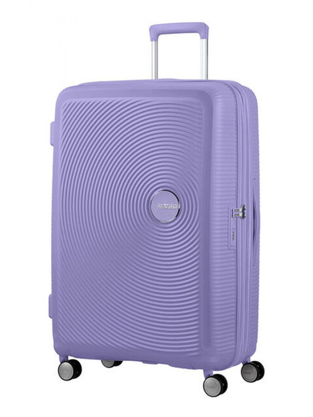 American Tourister Cestovní kufr Soundbox Spinner EXP 97 110 l – fialová