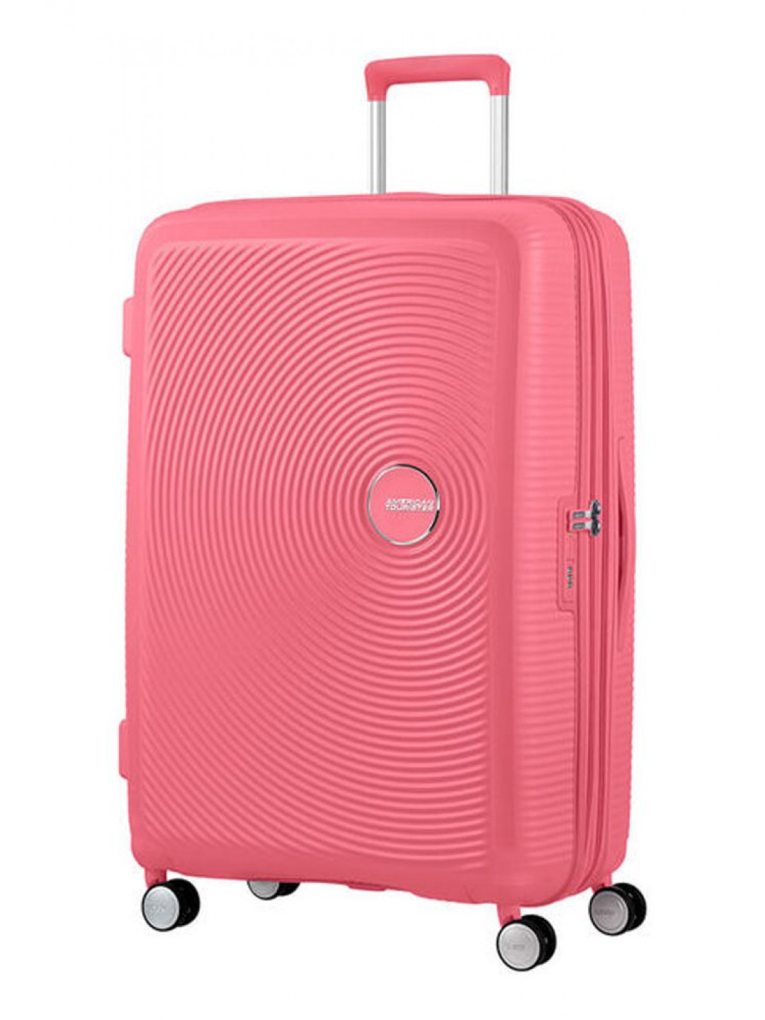 American Tourister Cestovní kufr Soundbox Spinner EXP 97 110 l – světle růžová