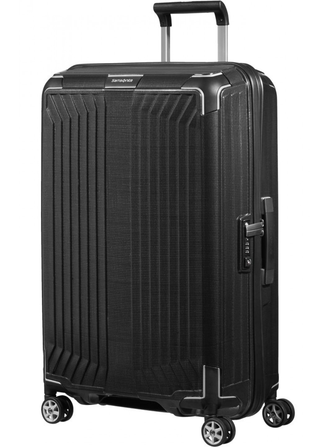 Samsonite Skořepinový cestovní kufr Lite-Box 75 l – černá