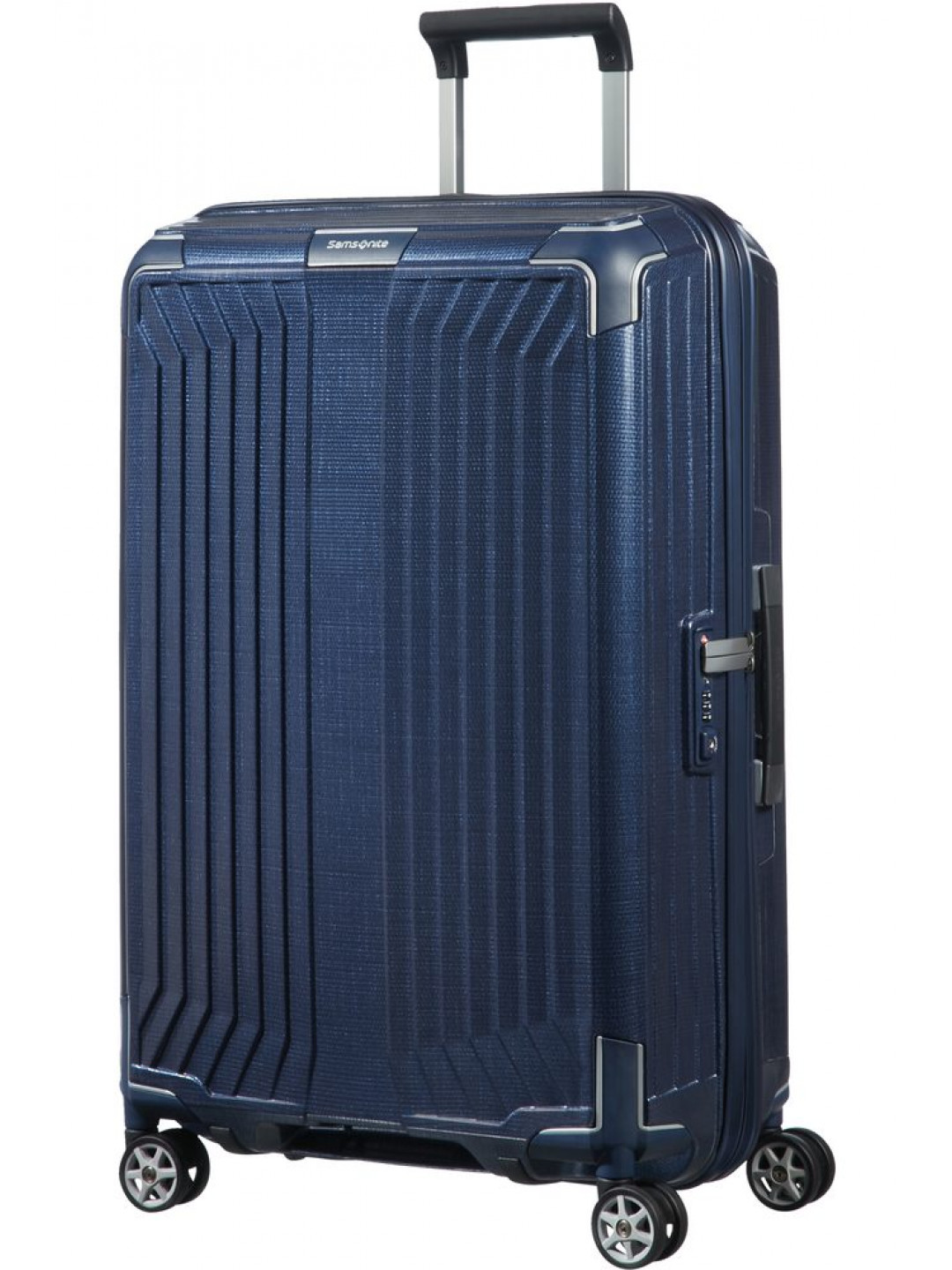 Samsonite Skořepinový cestovní kufr Lite-Box 75 l – tmavě modrá