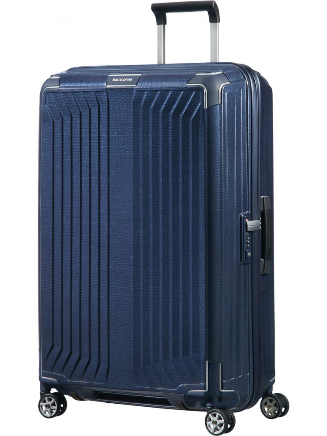 Samsonite Skořepinový cestovní kufr Lite-Box 98 l – tmavě modrá
