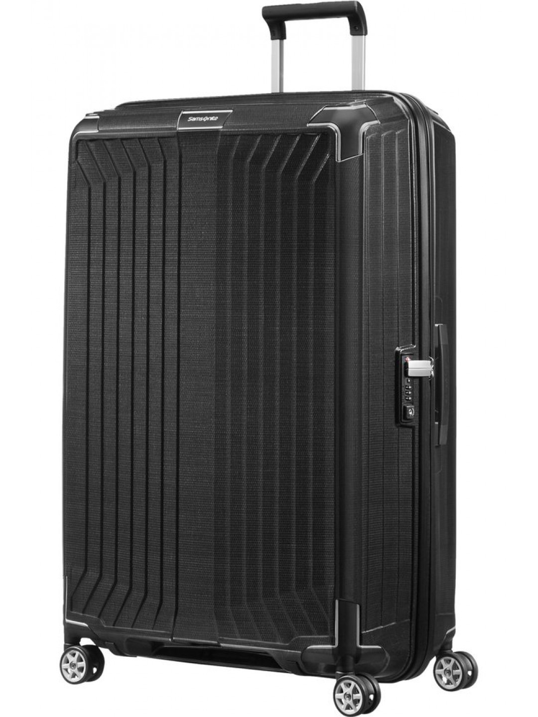 Samsonite Skořepinový cestovní kufr Lite-Box 124 l – černá
