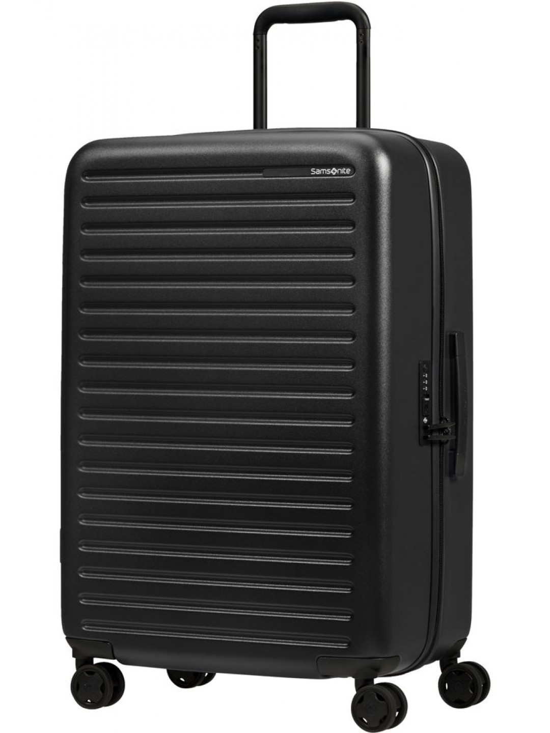 Samsonite Skořepinový cestovní kufr StackD 71 l – černá