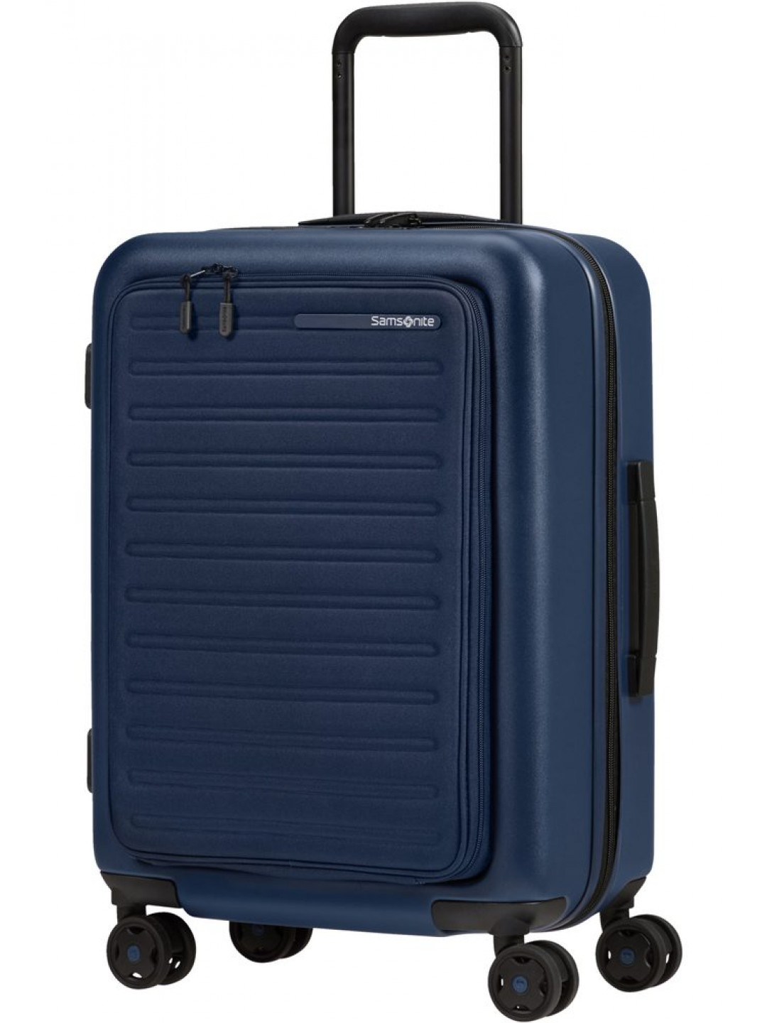 Samsonite Kabinový cestovní kufr StackD EXP Easy Access 39 46 l – tmavě modrá