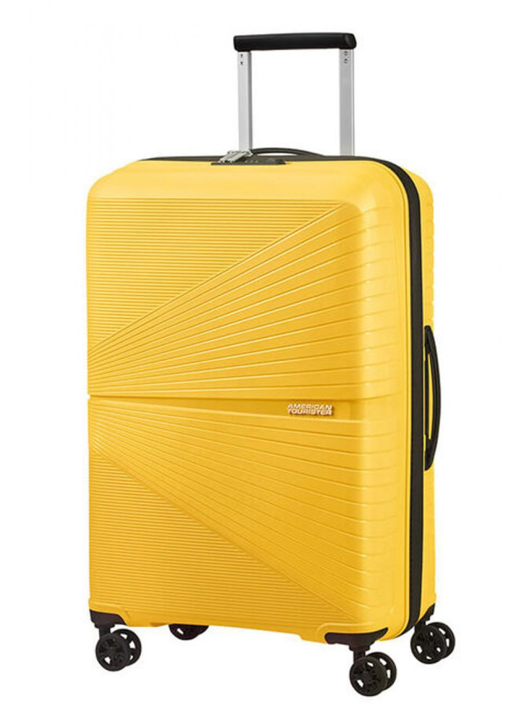 American Tourister Skořepinový cestovní kufr Airconic 67 l – žlutá