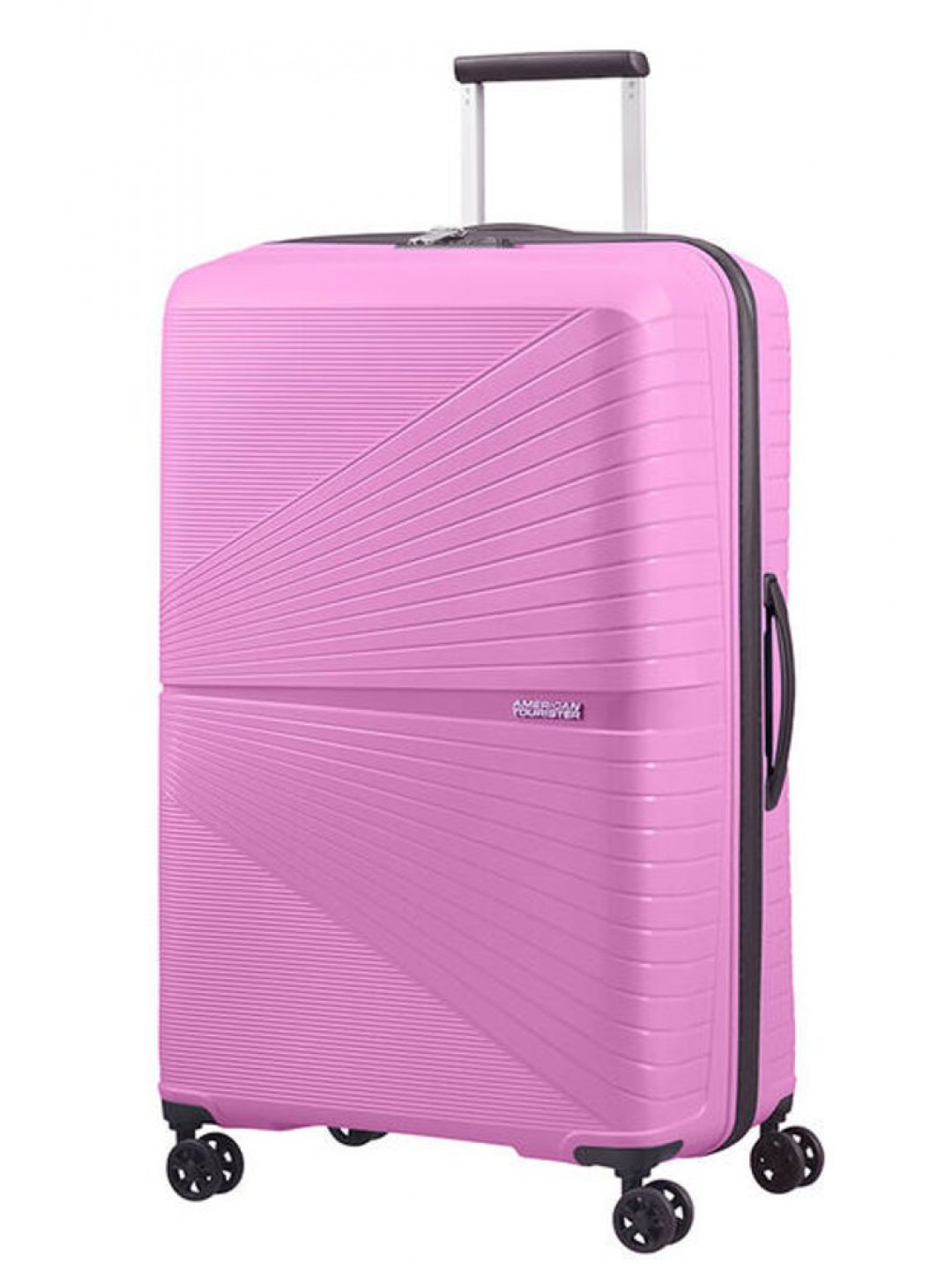 American Tourister Skořepinový cestovní kufr Airconic 101 l – světle růžová