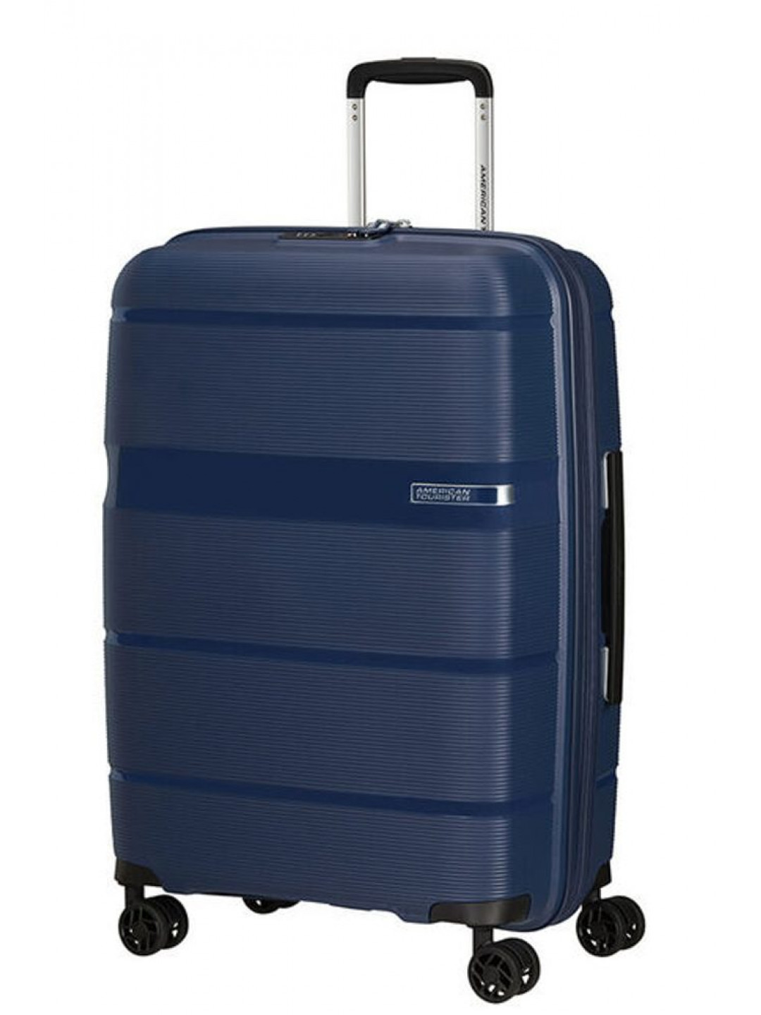 American Tourister Skořepinový cestovní kufr Linex 63 l – modrá