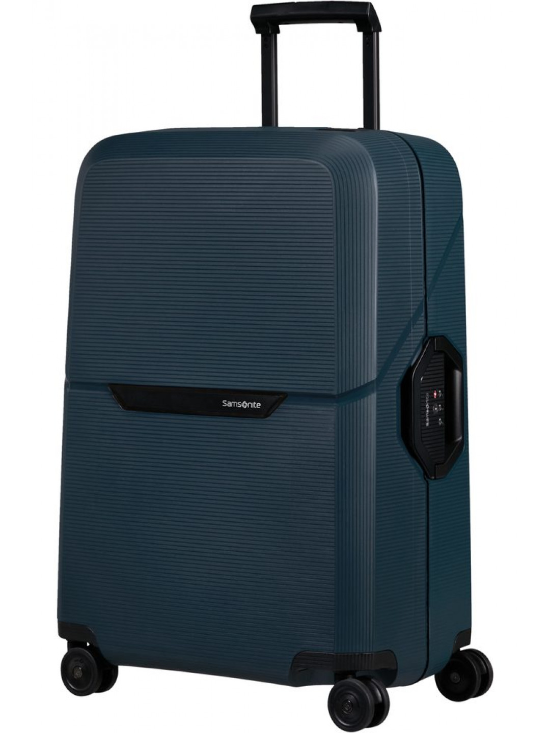 Samsonite Skořepinový cestovní kufr Magnum Eco M 82 l – tmavě modrá