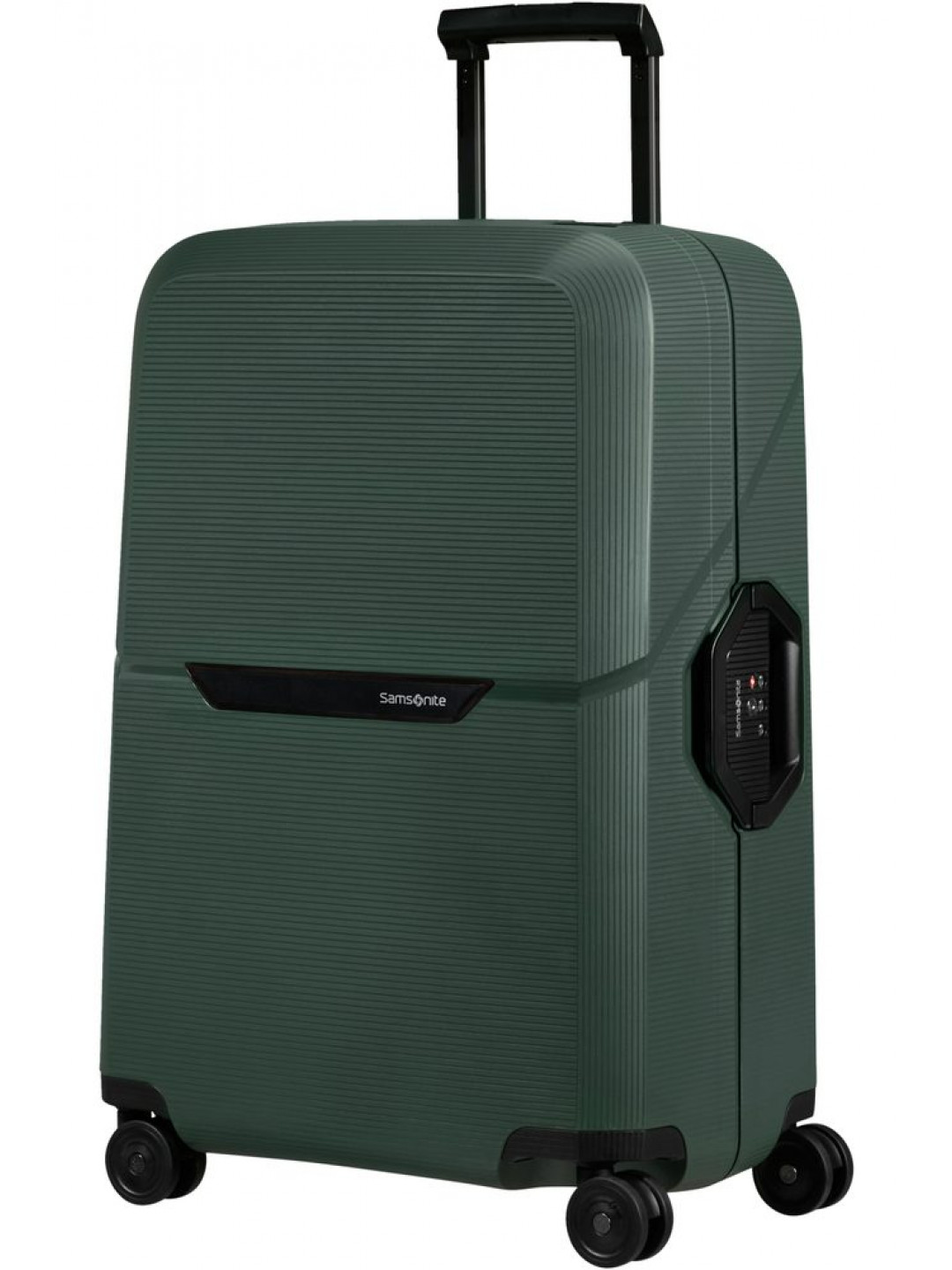 Samsonite Skořepinový cestovní kufr Magnum Eco M 82 l – zelená