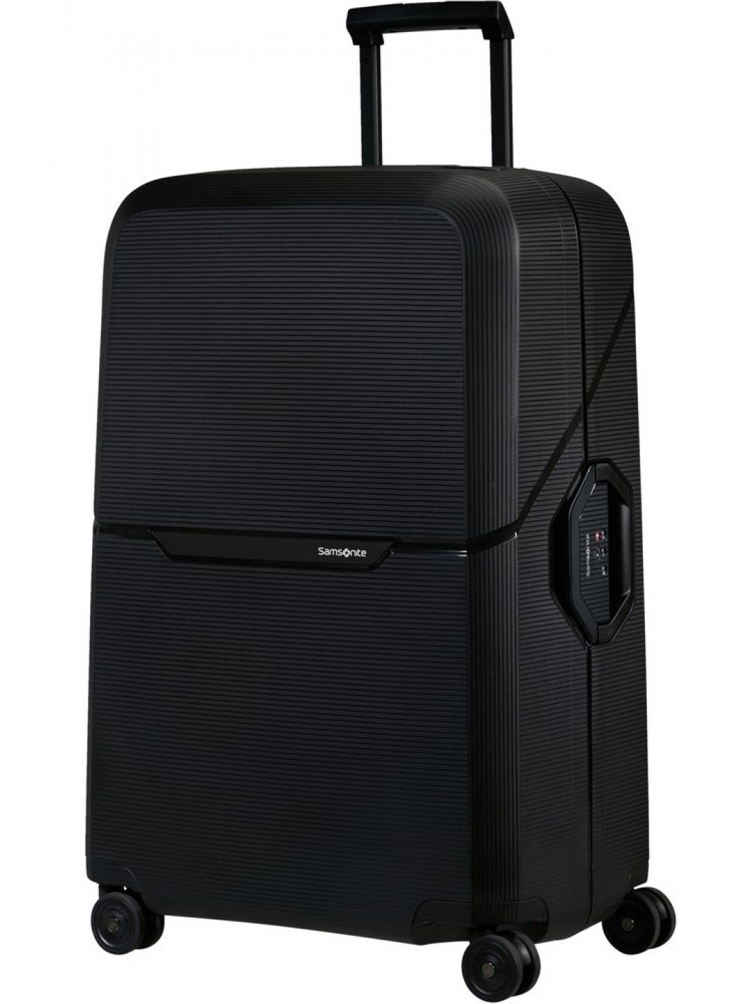 Samsonite Skořepinový cestovní kufr Magnum Eco L 104 l – černá