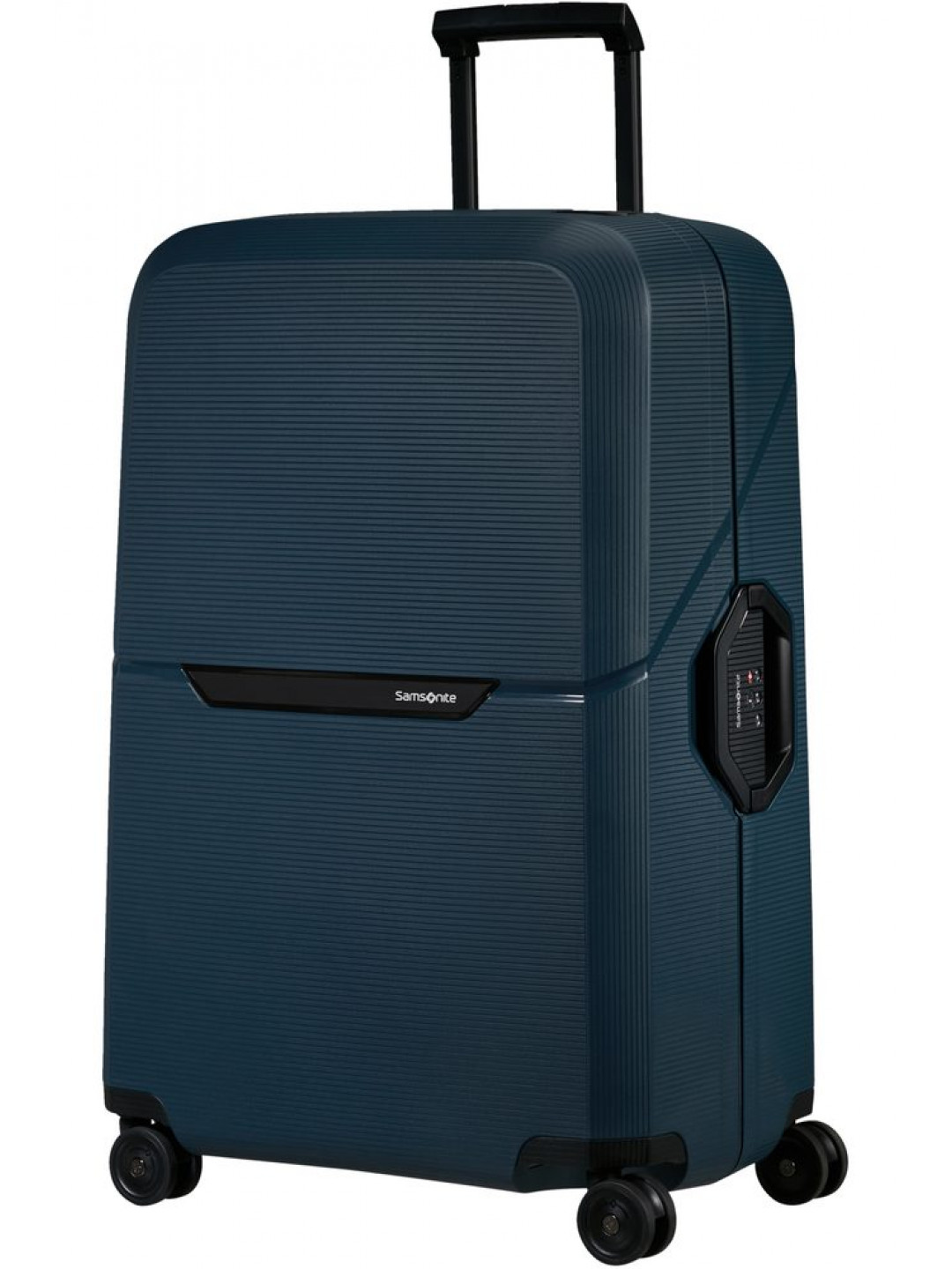 Samsonite Skořepinový cestovní kufr Magnum Eco L 104 l – tmavě modrá