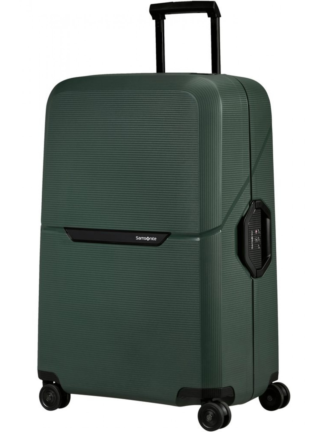 Samsonite Skořepinový cestovní kufr Magnum Eco L 104 l – zelená