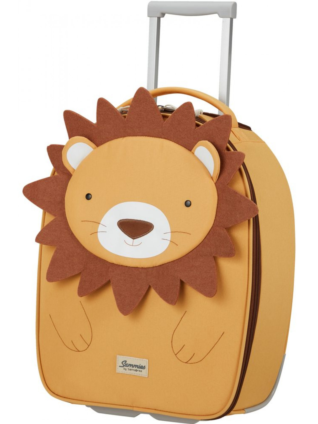 Samsonite Dětský cestovní kufr Happy Sammies Eco Upright Lion Lester 22 5 l – hnědá