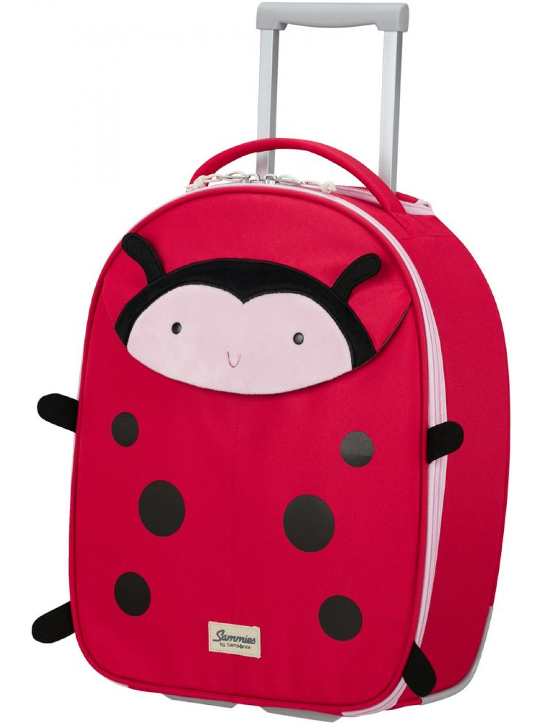 Samsonite Dětský cestovní kufr Happy Sammies Eco Upright Ladybug Lally 22 5 l – červená
