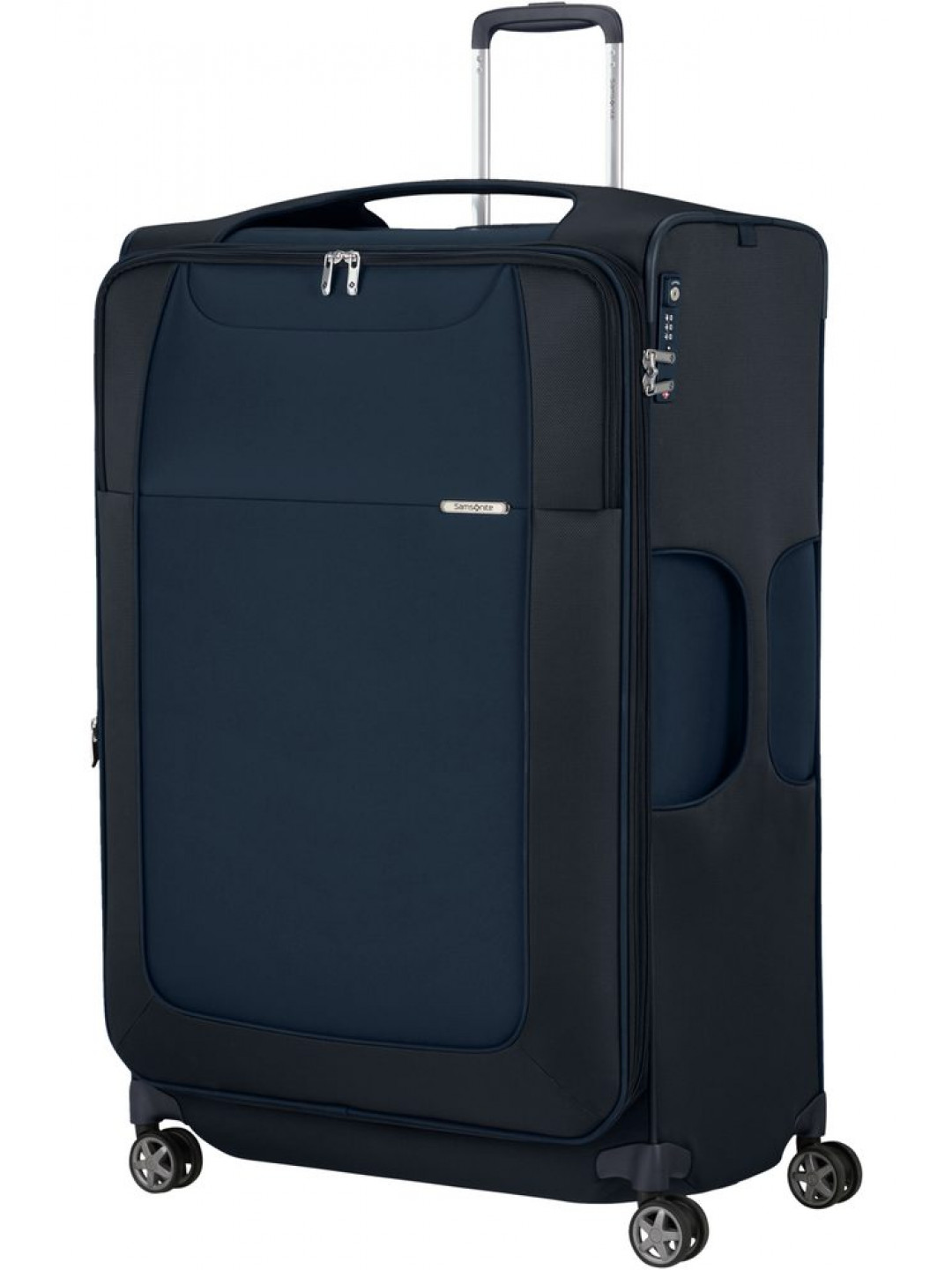 Samsonite Látkový cestovní kufr D Lite EXP 145 155 l – tmavě modrá