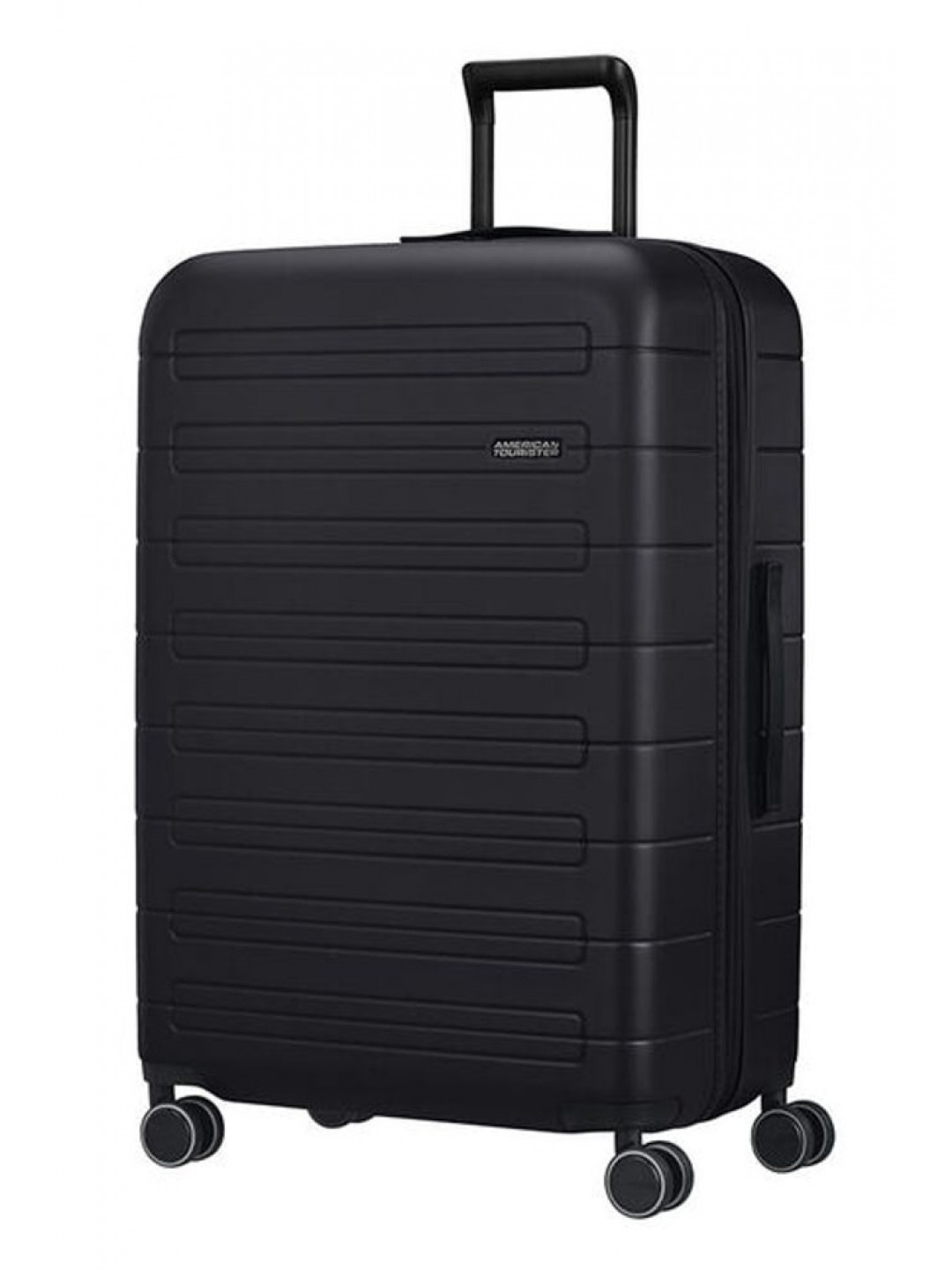 American Tourister Skořepinový cestovní kufr Novastream L EXP 103 121 l – černá
