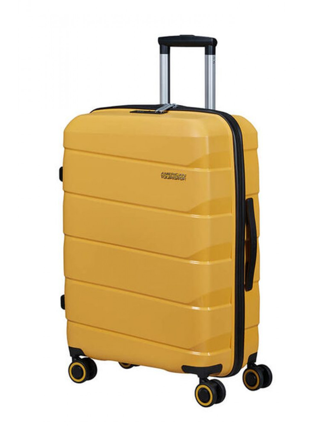 American Tourister Skořepinový cestovní kufr Air Move M 61 l – žlutá