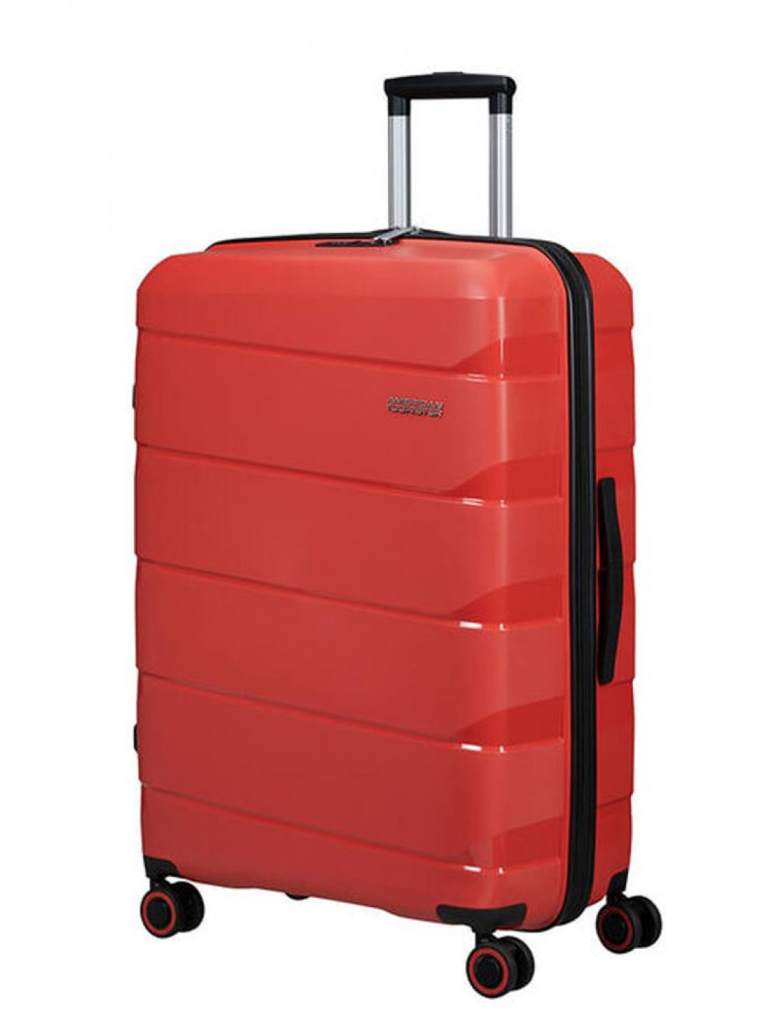 American Tourister Skořepinový cestovní kufr Air Move L 93 l – červená