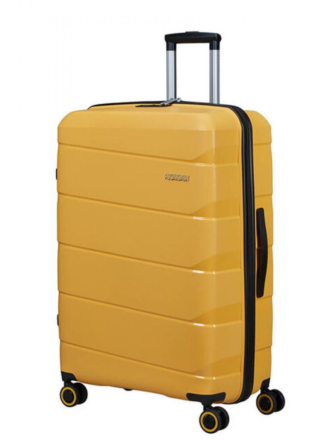 American Tourister Skořepinový cestovní kufr Air Move L 93 l – žlutá