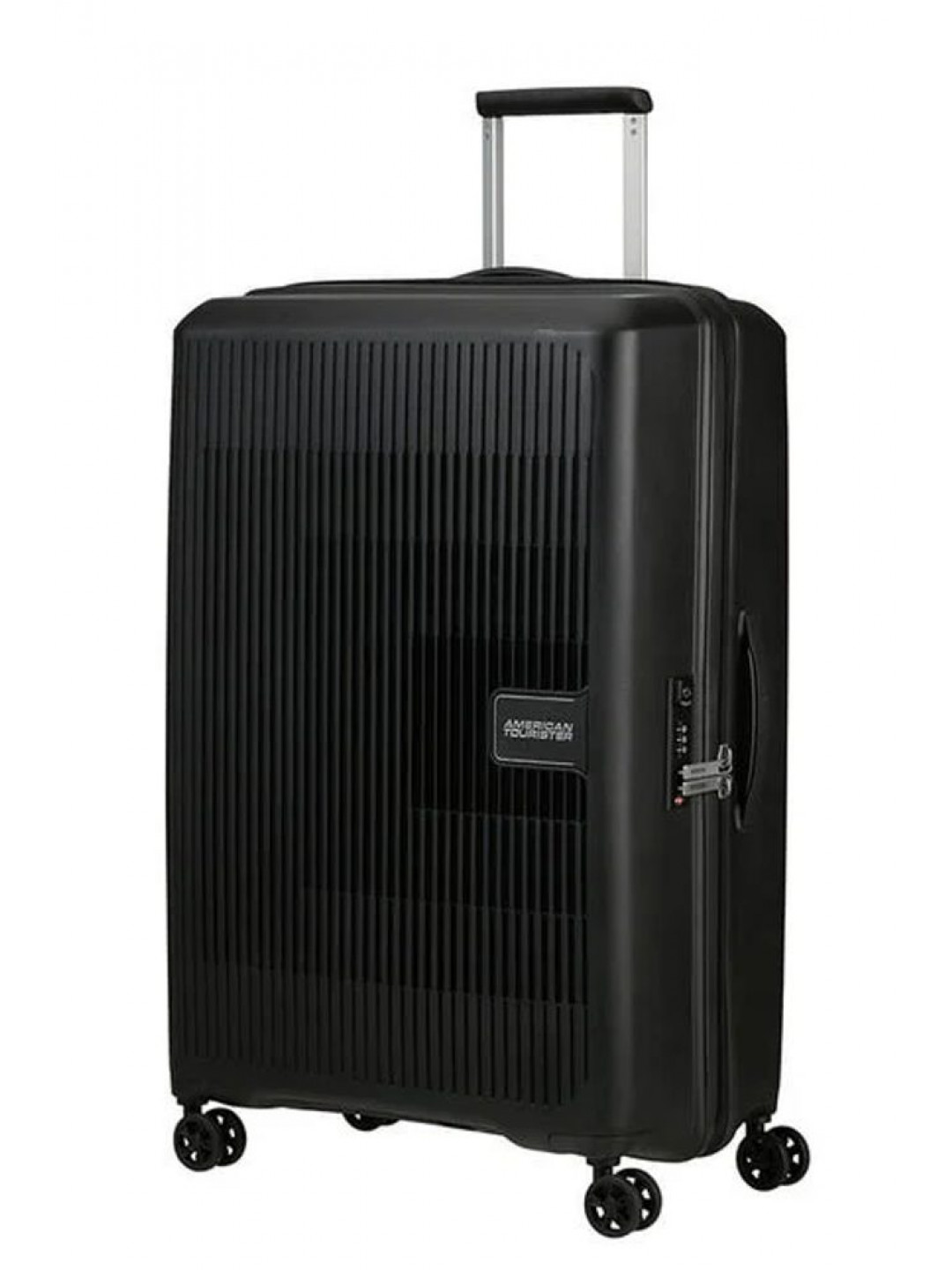 American Tourister Skořepinový cestovní kufr Aerostep L EXP 101 5 109 l – černá