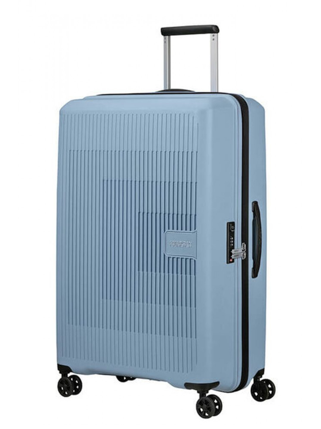 American Tourister Skořepinový cestovní kufr Aerostep L EXP 101 5 109 l – šedá