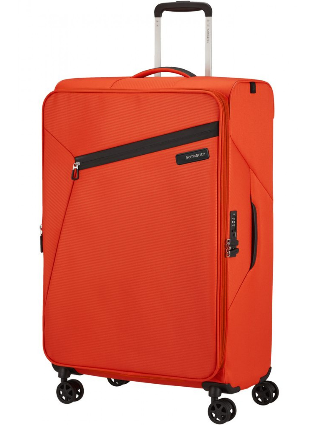 Samsonite Látkový cestovní kufr Litebeam EXP L 103 111 l – oranžová