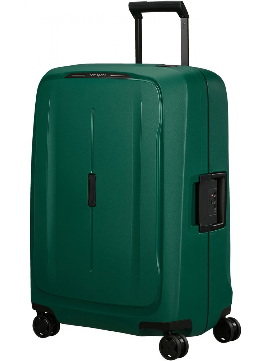 Samsonite Skořepinový cestovní kufr Essens M 88 l – zelená