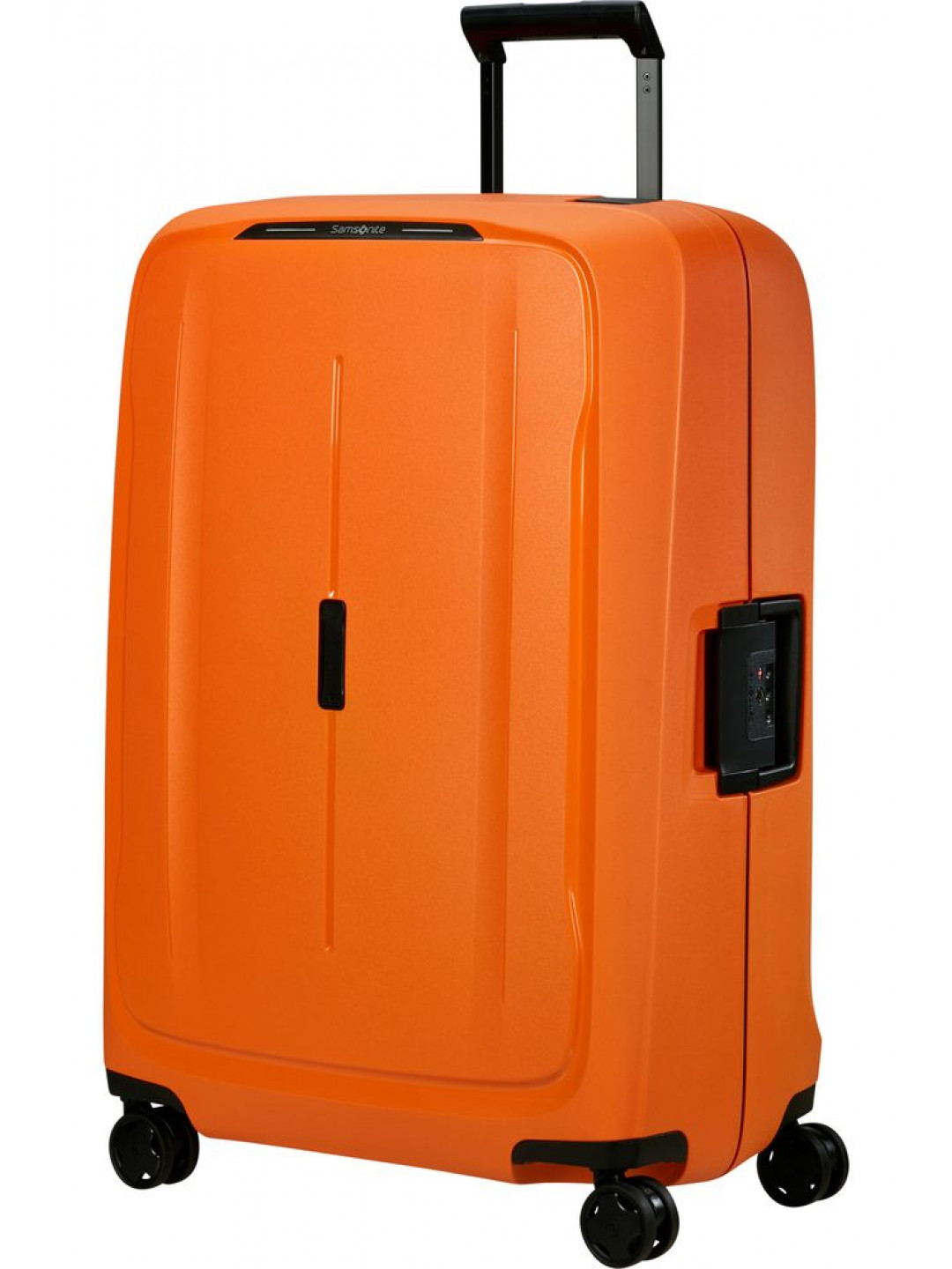 Samsonite Skořepinový cestovní kufr Essens L 111 l – oranžová
