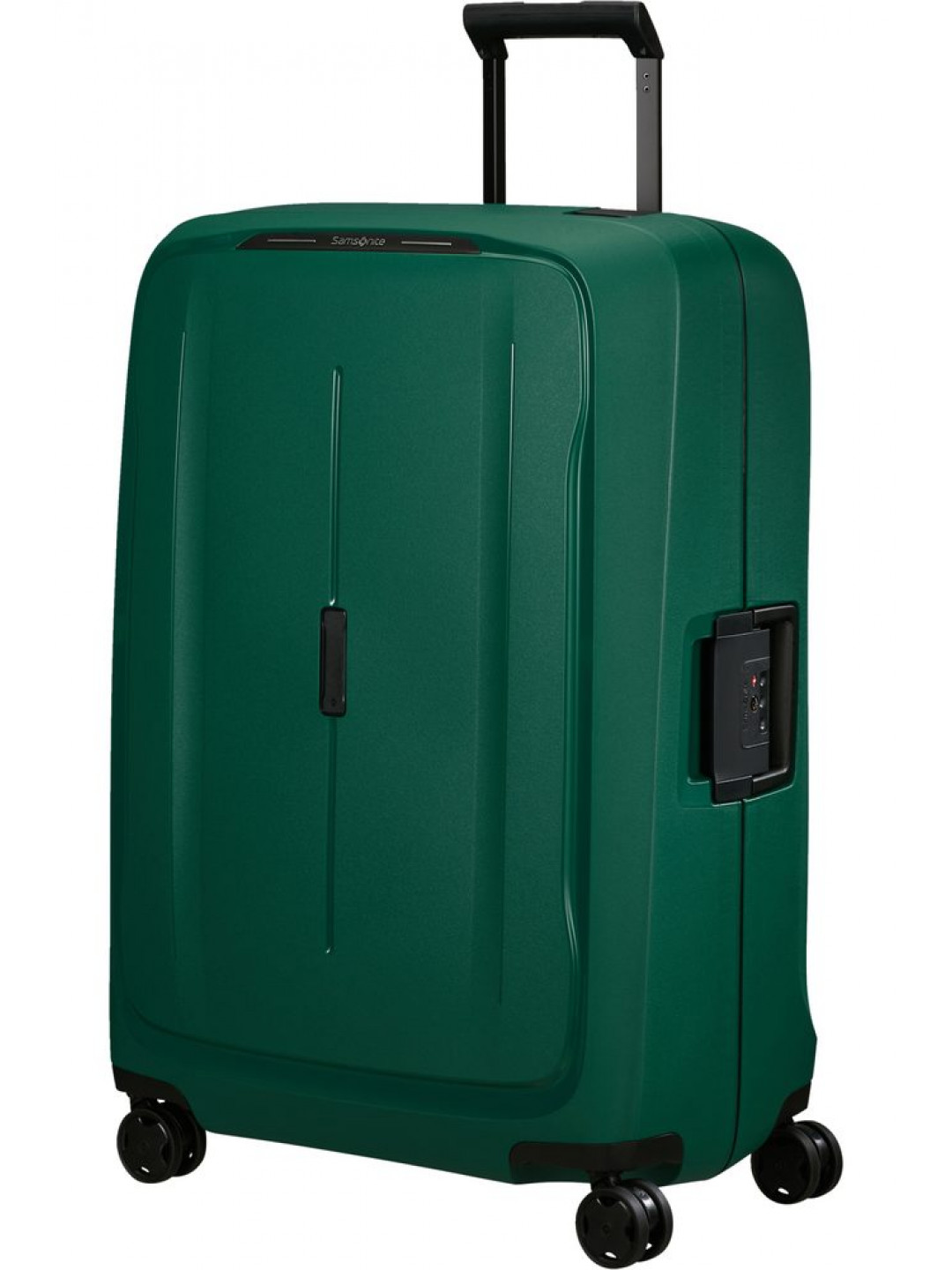 Samsonite Skořepinový cestovní kufr Essens L 111 l – zelená