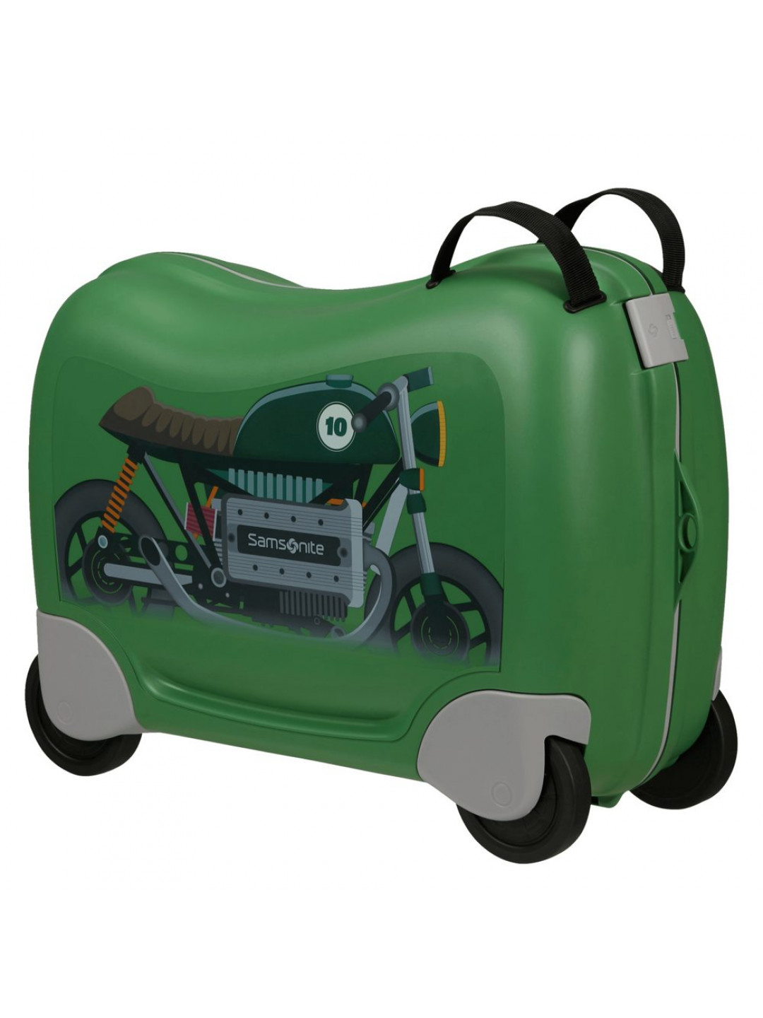 Samsonite Dětský cestovní kufr Dream2Go Ride-On 30 l – tmavě zelená