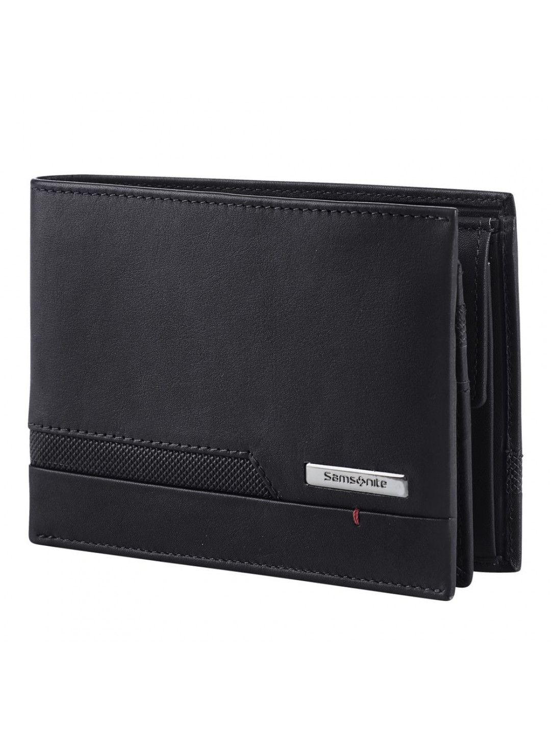 Samsonite Pánská kožená peněženka Pro-DLX 5 SLG 007 – černá