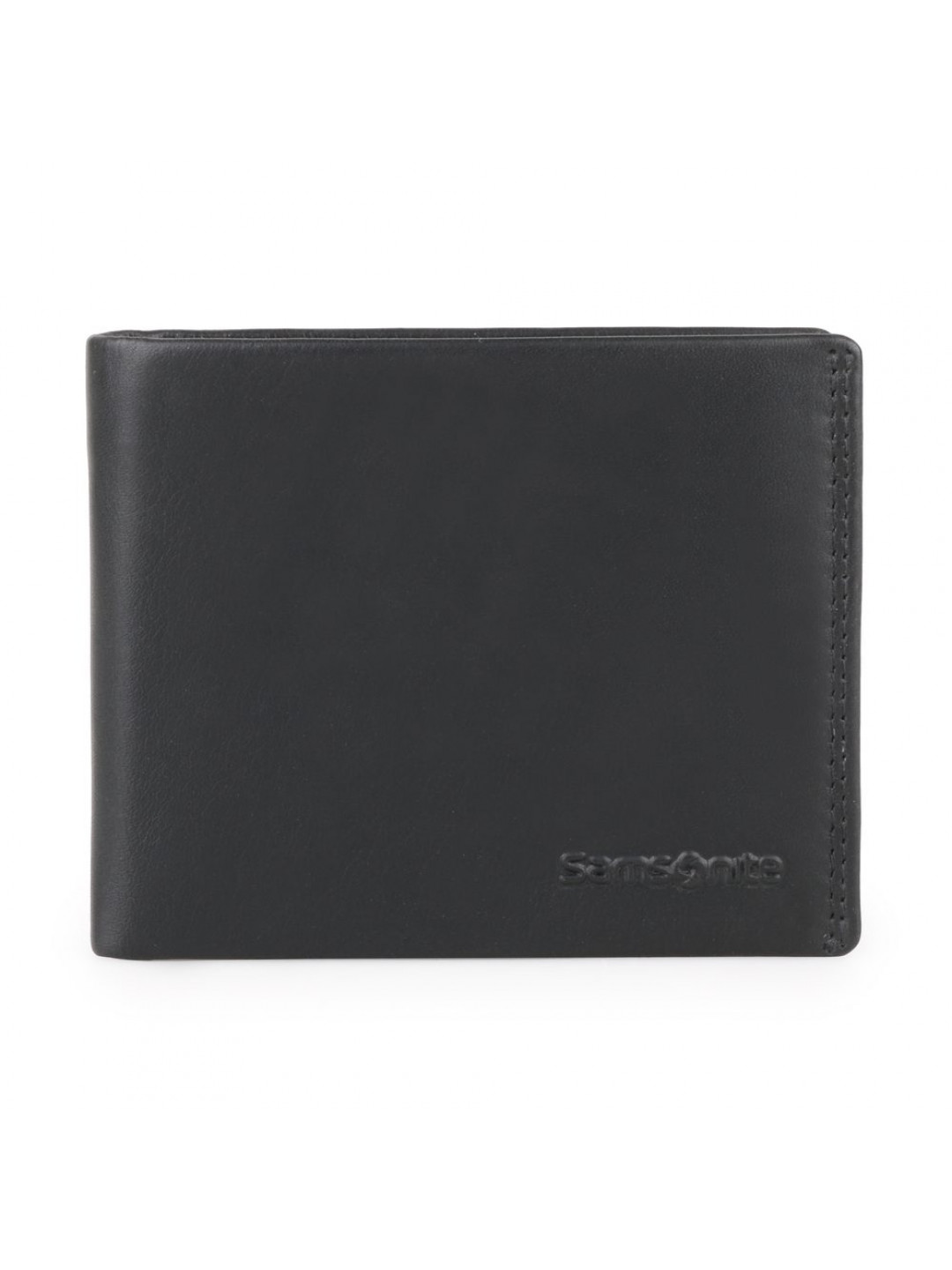 Samsonite Pánská kožená peněženka Attack 2 SLG 046 – černá