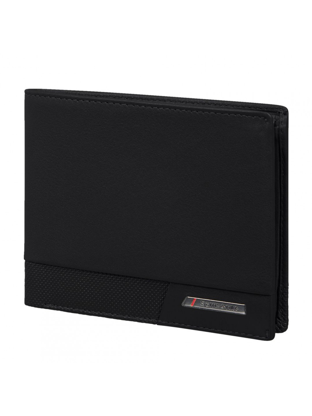 Samsonite Pánská kožená peněženka PRO-DLX 6 015 – černá