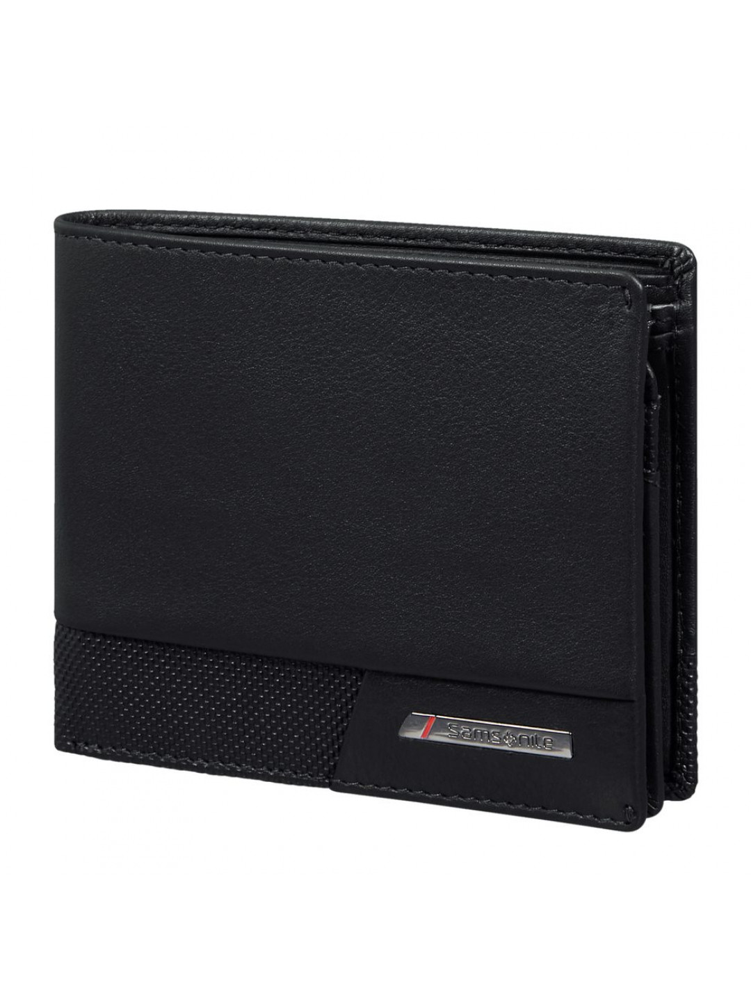 Samsonite Pánská kožená peněženka PRO-DLX 6 046 – černá