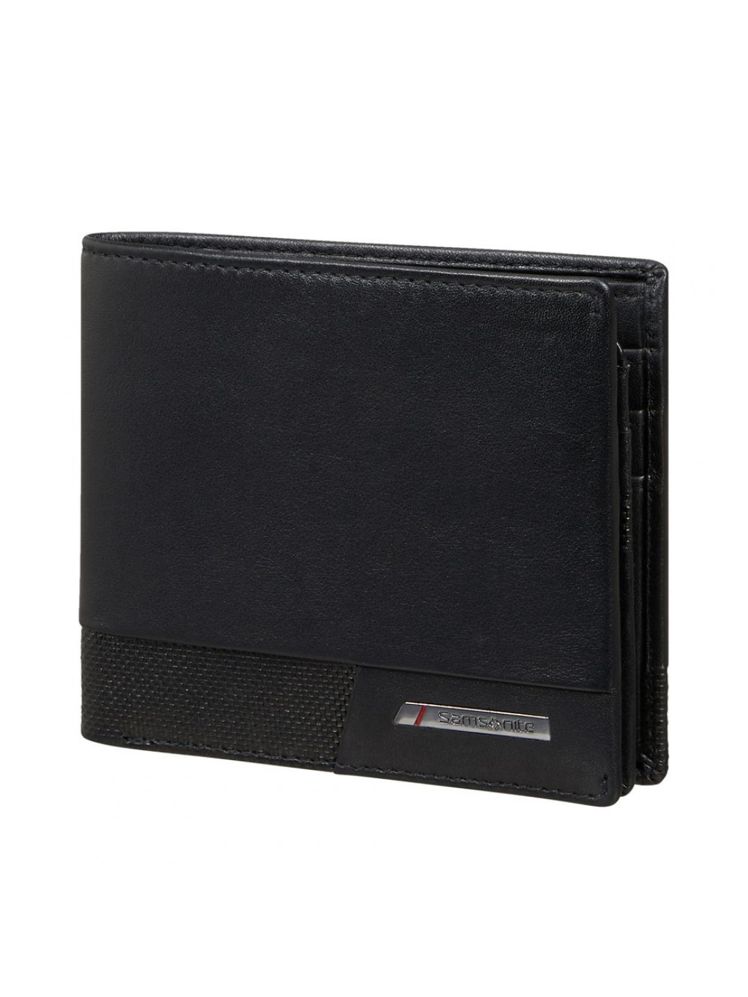 Samsonite Pánská kožená peněženka PRO-DLX 6 049 – černá