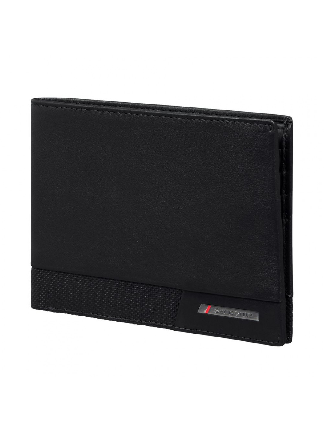 Samsonite Pánská kožená peněženka PRO-DLX 6 005 – černá