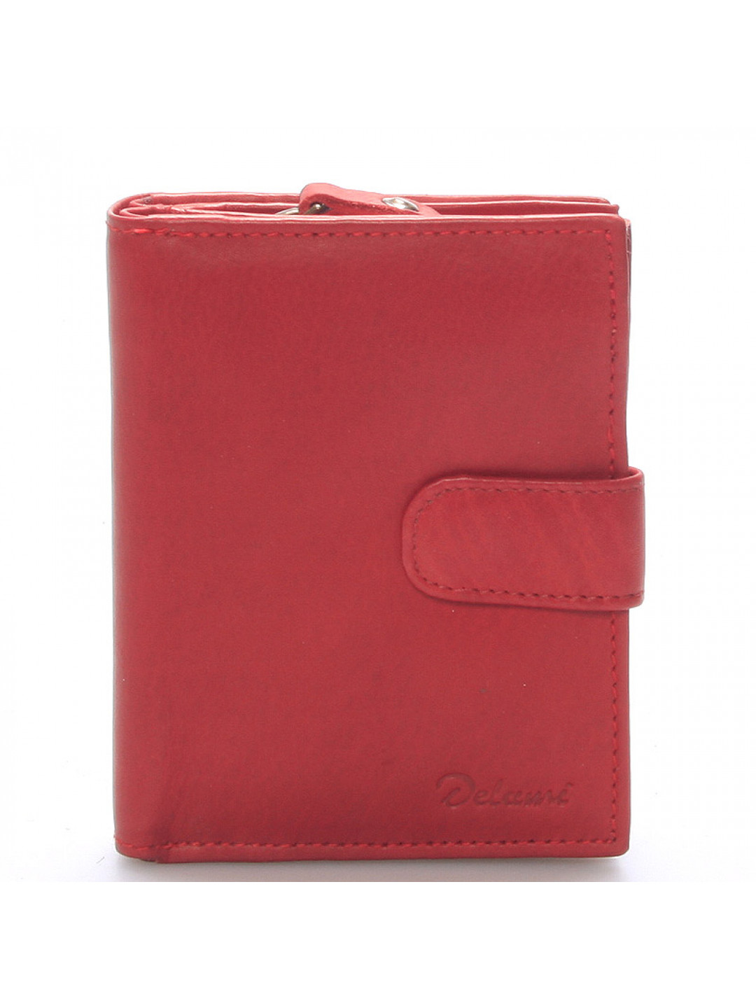 Dámská kožená peněženka červená – Delami Celestiel