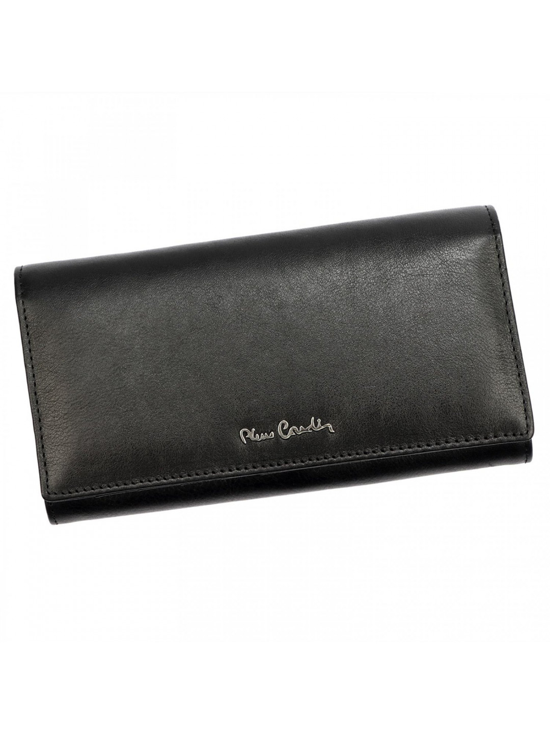 Dámská luxusní kožená peněženka Pierre Cardin Rubeen ČERNA