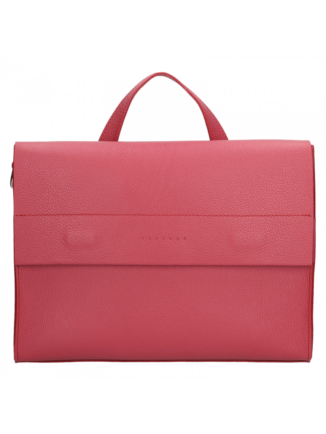 Dámská kožená business kabelka Facebag Kanilo – růžová