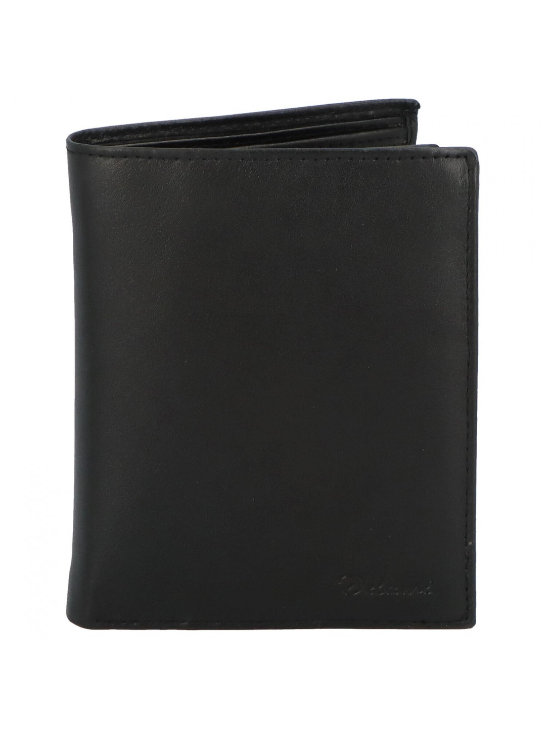 Pánská praktická kožená peněženka Eugenio černá