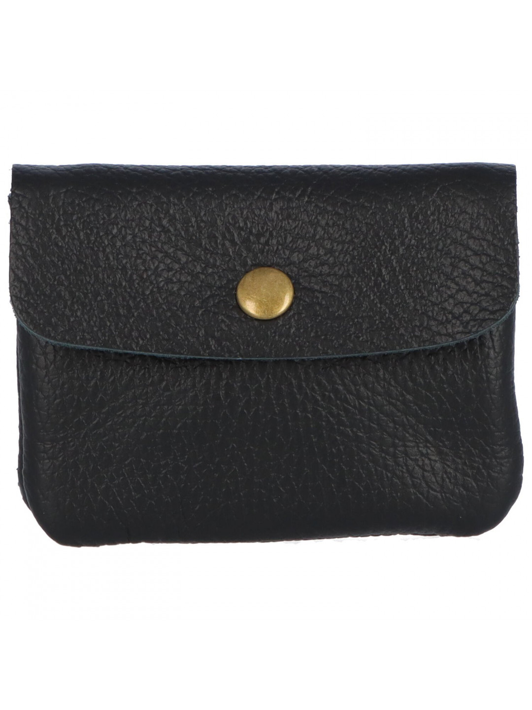 Malá kožená barevná peněženka do každé kabelky Simone D28 černá
